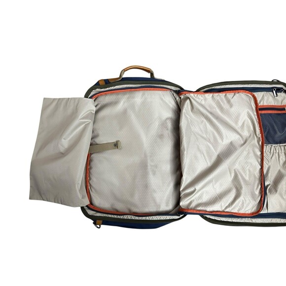 MONYKER WEEKENDER TRAVEL BAG 3In1 NYLON BLUE GREEN VERSATILE CONVERTIBLE DURABLE - Picture 9 of 16